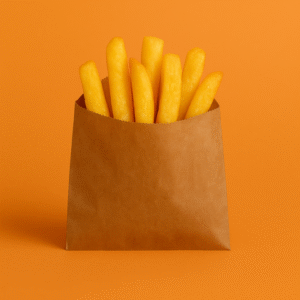 Food Paper bag 110x110 mm, Brown kraft - Pack of 500 pcs