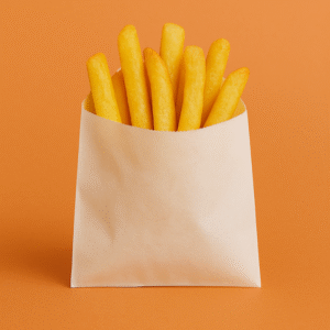 Food Paper bag 110x110 mm, White paper - Pack of 500 pcs
