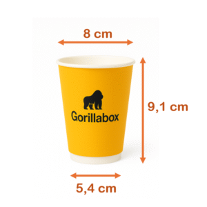 Paper cups 250ml (8 OZ) - Pack of 1000 pcs.