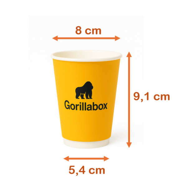 Paper cups 250ml (8 OZ) - Pack of 1000 pcs.