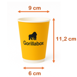 Paper cups 300ml (12 OZ) - Pack of 1000 pcs.