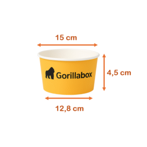 Paper bowl 500ml - Pack of 1800 pcs.