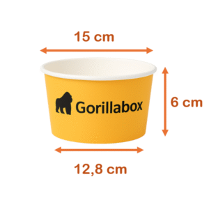 Paper bowl 750ml - Pack of 1800 pcs.