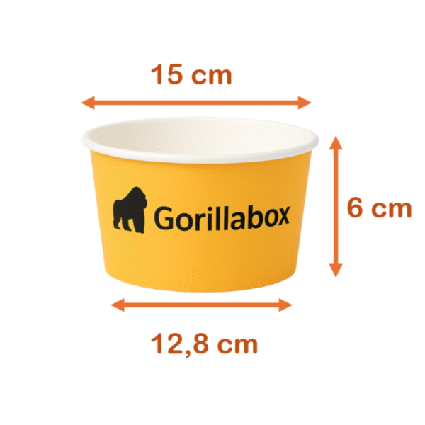 Paper bowl 750ml - Pack of 1800 pcs.